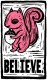 Driftless Angler Pink Squirrel Sticker